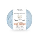 Priadza Gazzal Baby Cotton XL 3429 / svetlomodrá