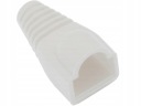 KRYT ZÁSTRČKY RJ45, BIELY, 100 KS