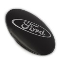 ZNAK LOGO NÁLEPKA FORD 60 mm ČIERNA