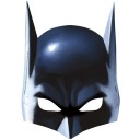 BATMAN papierová MASK bat 8ks