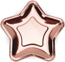 PAPIEROVÉ TANIERE STAR ROSE GOLD 18CM-9697N
