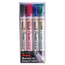Popisovače na tabuľu PENTEL MW-85 (4 kusy)