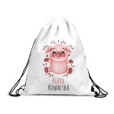 Taška na batoh do škôlky na topánky Meno PIG