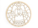 Macrame obruč Vianočný lapač Angel BASE