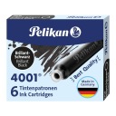 Náplne do plniaceho pera 4001 krátke TP/6 PELIKAN