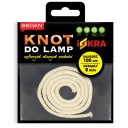 Knôt 8mm 100cm okrúhly na olejové lampy a baterky