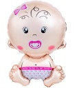Baby Girl Detský fóliový balónik 74x49 cm Baby Shower Birth