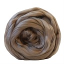 Vlna česaná Tencel Lyocell pre anjelské vlasy 1m 20g Myš Blonde SVETLOHNEDÁ