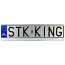 Rám ŠPZ na BIELE AUTO SO SCHVÁLENÍM PL DE EU