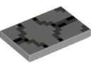 LEGO 26603pb088 PLATE 2x3 Minecraft (1g)