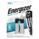 Alkalická batéria ENERGIZER MAX PLUS 6LR61 6F22 9V Blister