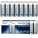 10x LR6 AA BATÉRIE ALKALICKÉ BATÉRIE everActive