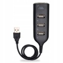 USB HUB 4-PORTOVÝ ROZDEĽOVAČ USB 2.0 SPLITTER 4 PORTY