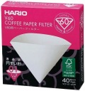 PAPIEROVÉ FILTRE PRE ODKAPÁVANIE HARIO V60-01 40 KS