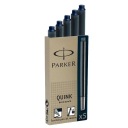 NÁPLNE DLHÉ PARKER QUINK MODRÁ ČIERNA