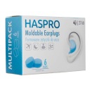 Haspro MOLD 6P tvarované štuple do uší modré