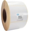 Biele fóliové etikety 50x30, 1000 ks, vodeodolné