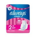 Hygienické vložky Always Classic Maxi s krídelkami 9 ks
