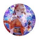 Genshin Impact Yoimiya Pattern2 Pin