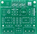 Stroboskopický efekt pre LED pásik, AVT3285 PCB