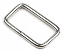 Chrómový kovový rám na 30 mm 3 cm pásku, 10 ks