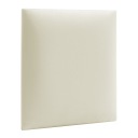 Panel Čalúnené štvorcové čelo svetlobéžové čelo 30x30cm