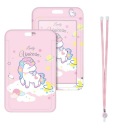 Puzdro na kartu UHOO 7032 Unicorn Lanyard