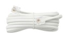 Telefónny kábel SP4-4 1m 2x RJ11 biely