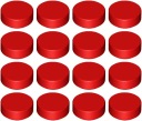 LEGO Tile Okrúhle 1x1 červená 6284574 98138 - 16 kusov