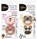 4x VONNÁ guma Panda Koala Teddy Bear Kidea