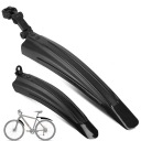 BLATNÍKY NA BICYKEL 26/28 PRO PREDNÝ + ZADNÝ SET MTB MUDDERS ČIERNA
