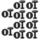 10x KOBERCOVÉ ZARÁŽKY PRE BMW E36 E46 E60 E90 SET