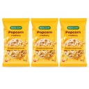 Bakalland maslový popcorn do mikrovlnnej rúry 3x90g, lahodný snack