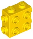 LEGO 1X2X2 S KOLÍKMI ŽLTÉ Č. 67329 - 1ks.