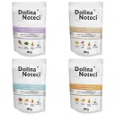 DOLINA NOTECI Premium Mokré krmivo pre psov malých plemien MIX Smaków 4 x 100g