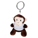 Prívesok na kľúče s maskotom opice PLYŠOVÝ KEYRING
