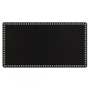 čierny základný košík dno 31x58cm HDF obdĺžnik