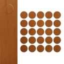 Samolepiace čiapky na nábytok Farba vzoru dreva Alder fi 14mm DIY