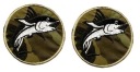RYBA rybár camo výšivka SM Nášivka na mikinu nohavice ZÁPLATA thermo ANGLER PL