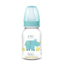 FĽAŠA ÚZKA 120 ML, PROFILOVANÁ, 3M+ SILIKÓNOVÝ CUVNÍK
