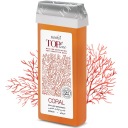 ITALWAX Gélový vosk na depiláciu tela v rolke CORAL coral 100ml SEOL