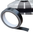1x Autopás MAT BLACK STRIP kanál 2x100cm / meter