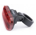 Zadná cyklistická lampa s 5 červenými SMD LED diódami