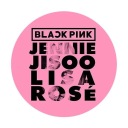 Blackpink K-pop špendlík 58mm, darček pre čierny ružový vejár
