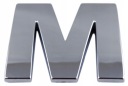 PÍSMENO ČÍSLO ČÍSLA CHROME M V9G09 ZNAK PÍSMENO