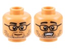 Lego New head head Nougat mužský futbalista brada 3626cpb3159