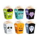 POPCORNOVÉ BOXY HALLOWEEN MONSTERS 6 ks