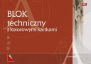 Technický blok s farebnými listami, A3, 10 listov