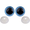 Bezpečné OČI GLITTER modré OČI 20 mm