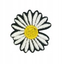 TERMO nášivka Nažehľovacia výšivka Daisy Flower